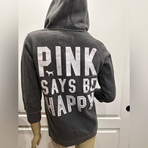 PINK Victoria’s Secret Sequin Hoodie- Medium